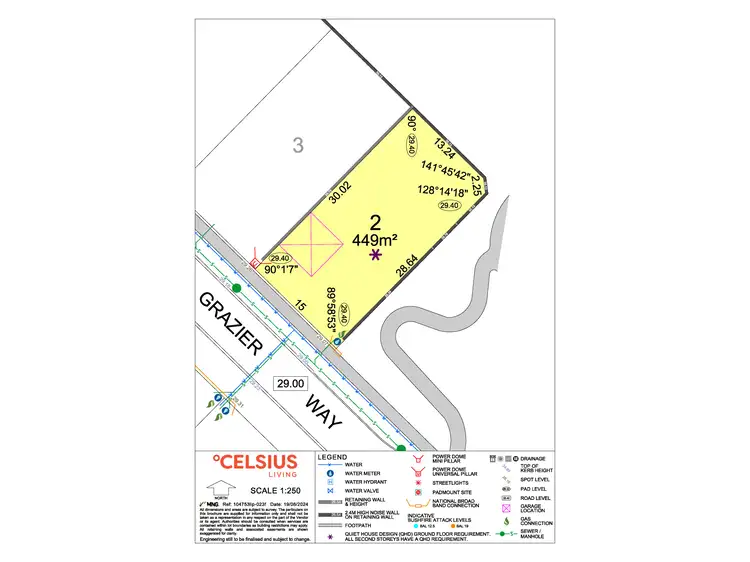 Floorplan of Homely land listing, Lot 2/40 Grazier Way, Piara Waters WA 6112
