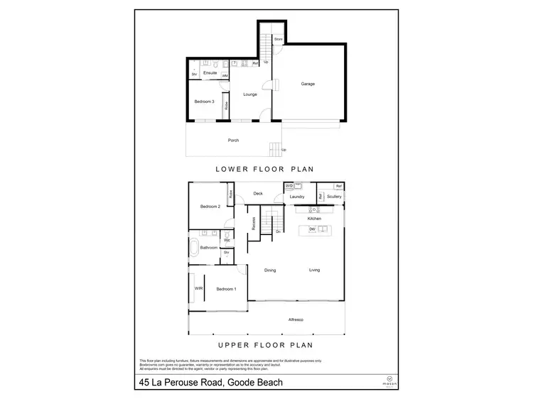 Floorplan of Homely house listing, 45 La Perouse Road, Goode Beach WA 6330
