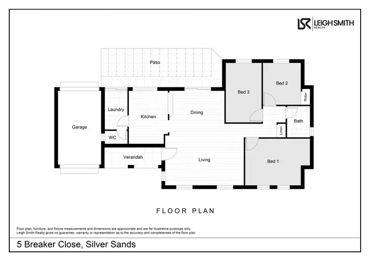 Floorplan of Homely house listing, 5 Breaker Close, Silver Sands WA 6210