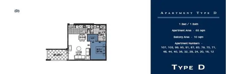 Floorplan of Homely apartment listing, 20/132 Terrace Road, Perth WA 6000