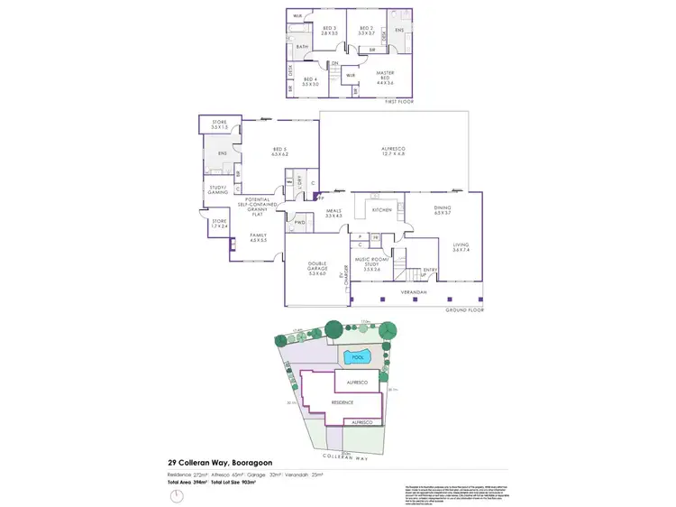 Floorplan of Homely house listing, 29 Colleran Way, Booragoon WA 6154