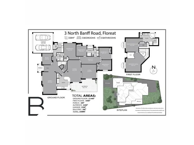 Floorplan of Homely house listing, 3 North Banff Road, Floreat WA 6014