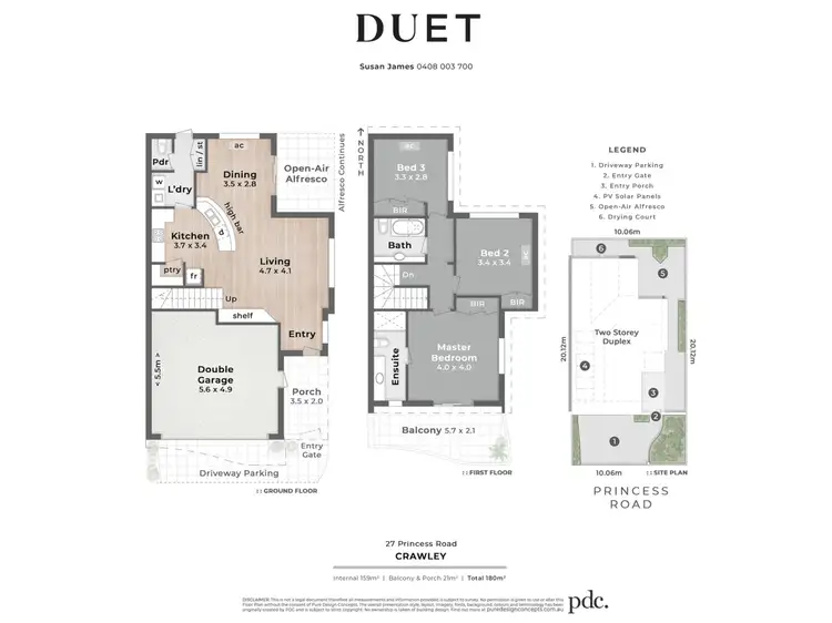 Floorplan of Homely house listing, 27 Princess Road, Crawley WA 6009