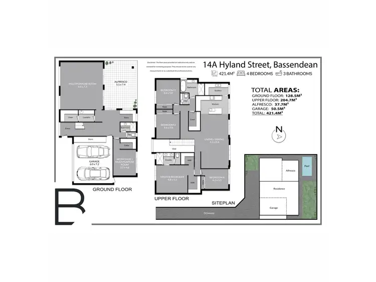 Floorplan of Homely house listing, 14A Hyland Street, Bassendean WA 6054