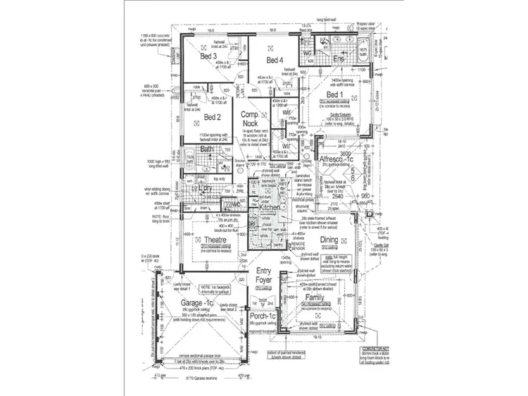 Floorplan of Homely house listing, 54 Bordeaux Parade, Piara Waters WA 6112