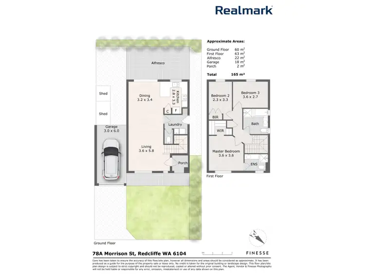 Floorplan of Homely house listing, 78A Morrison Street, Redcliffe WA 6104