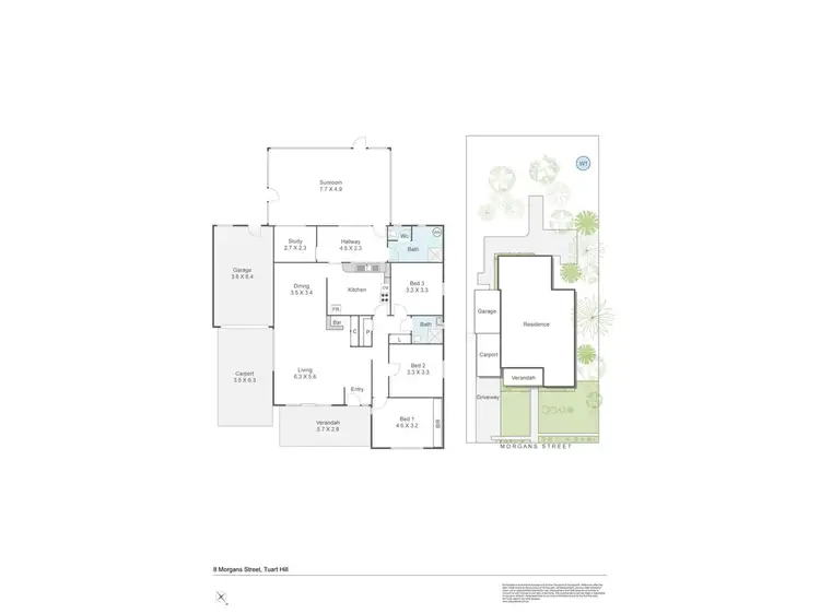 Floorplan of Homely house listing, 8 Morgans Street, Tuart Hill WA 6060