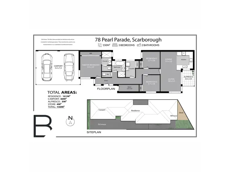 Floorplan of Homely house listing, 78 Pearl Parade, Scarborough WA 6019