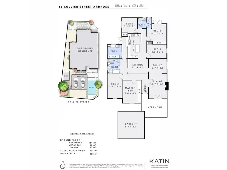Floorplan of Homely house listing, 13 Collier Street, Ardross WA 6153