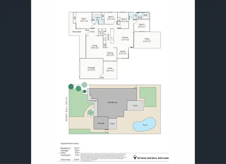 Floorplan of Homely house listing, 22 Henry Bull Drive, Bull Creek WA 6149