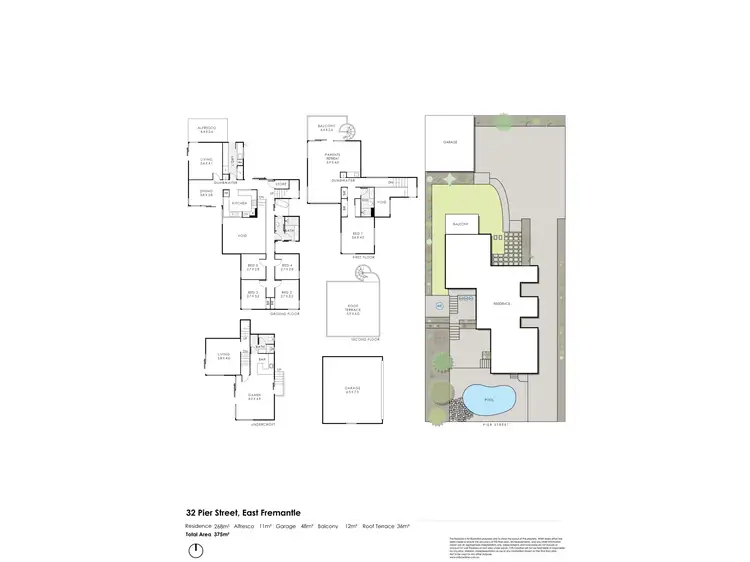 Floorplan of Homely house listing, 32 Pier Street, East Fremantle WA 6158