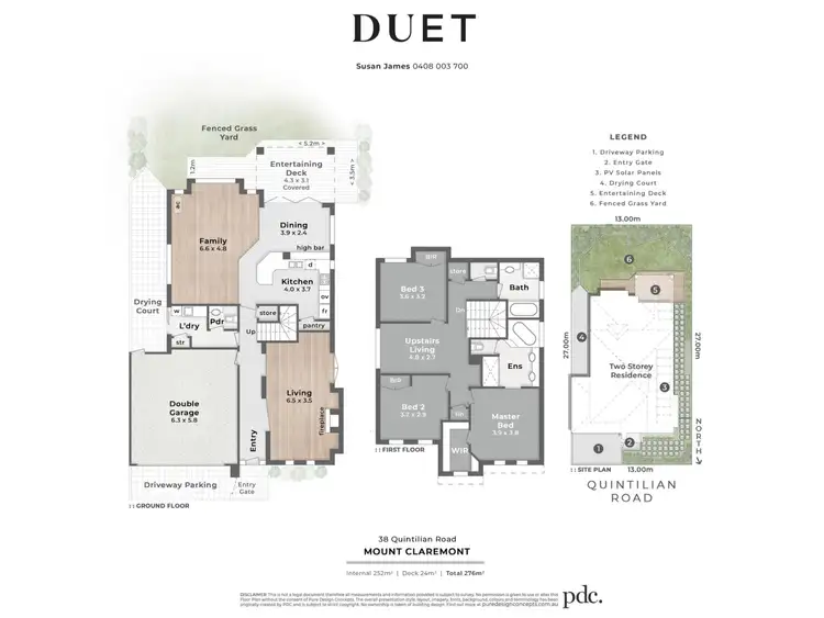 Floorplan of Homely house listing, 38 Quintilian Road, Mount Claremont WA 6010