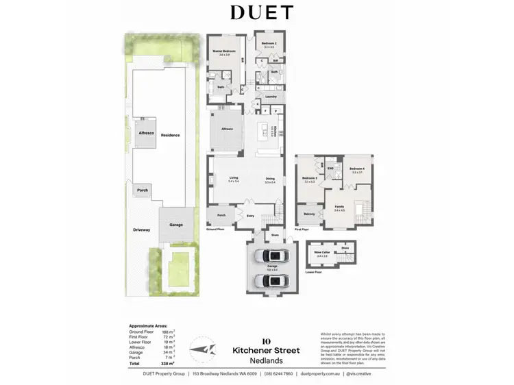 Floorplan of Homely house listing, 10 Kitchener Street, Nedlands WA 6009