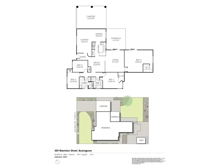 Floorplan of Homely house listing, 509 Marmion Street, Booragoon WA 6154