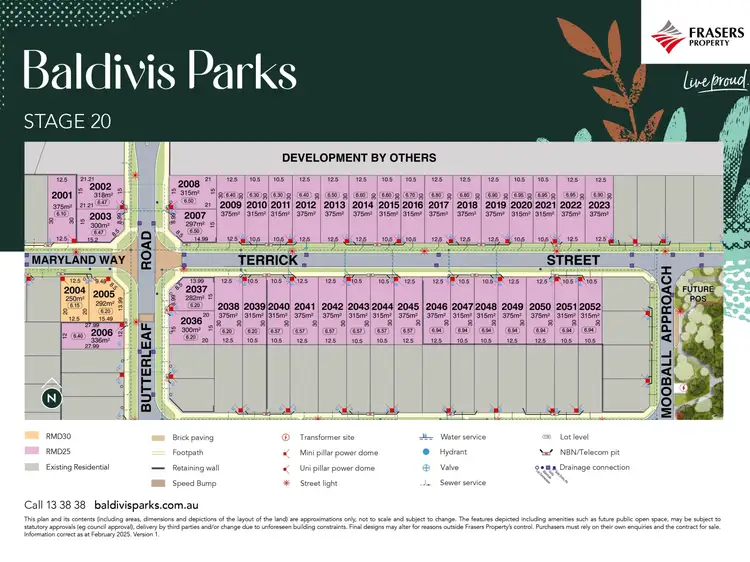 Floorplan of Homely land listing, Lot 2051, Terrick Street, Baldivis WA 6171