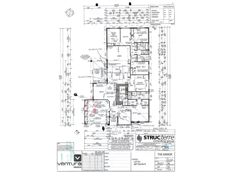 Floorplan of Homely house listing, 3 Artizan Pass, Piara Waters WA 6112