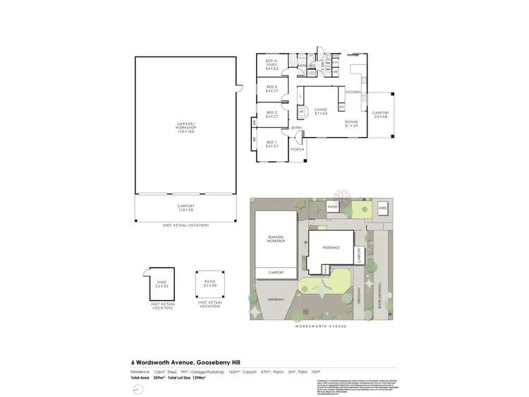 Floorplan of Homely house listing, 6 Wordsworth Avenue, Gooseberry Hill WA 6076