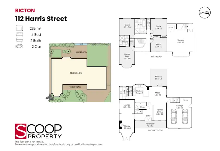 Floorplan of Homely house listing, 112 Harris Street, Bicton WA 6157