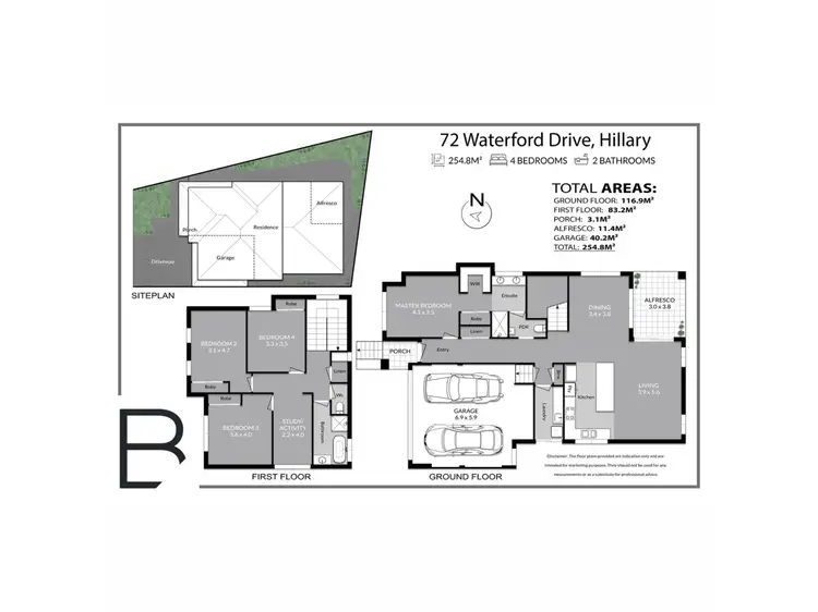 Floorplan of Homely house listing, 72 Waterford Drive, Hillarys WA 6025