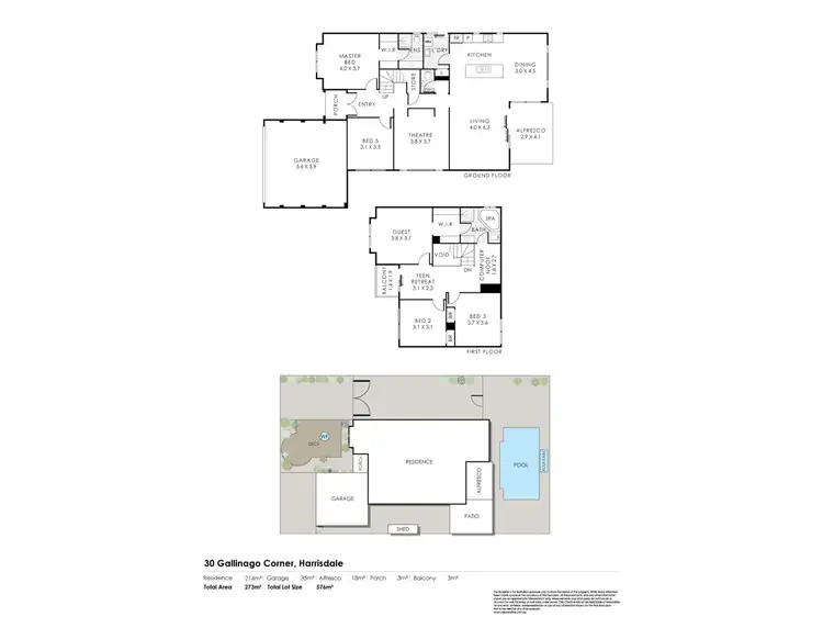 Floorplan of Homely house listing, 30 Gallinago Corner, Harrisdale WA 6112