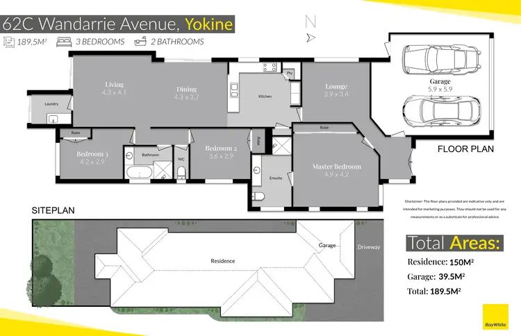 Floorplan of Homely house listing, 62c Wandarrie Avenue, Yokine WA 6060