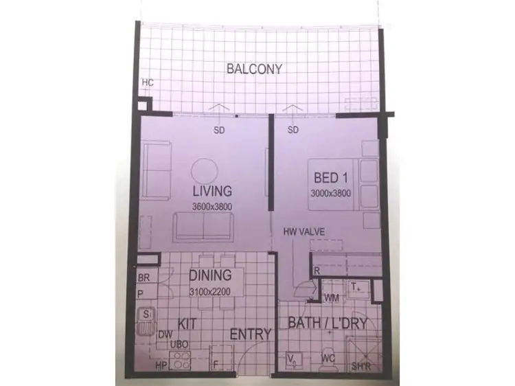 Floorplan of Homely apartment listing, 17/26 Sharpe Ave, Karratha WA 6714
