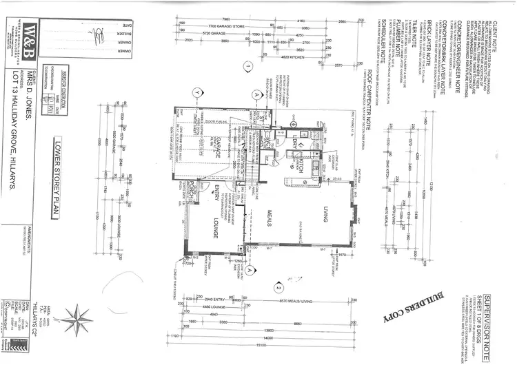 Floorplan of Homely house listing, 35 Halliday Grove, Hillarys WA 6025