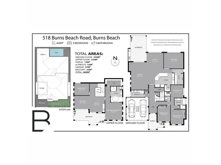 Floorplan of Homely house listing, 518 Burns Beach Road, Burns Beach WA 6028