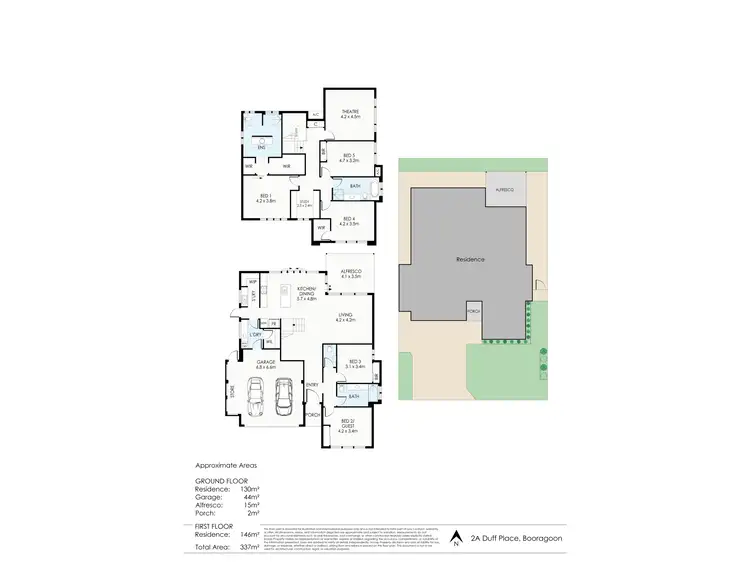 Floorplan of Homely house listing, 2A Duff Place, Booragoon WA 6154