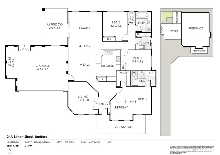 Floorplan of Homely house listing, Address available on request
