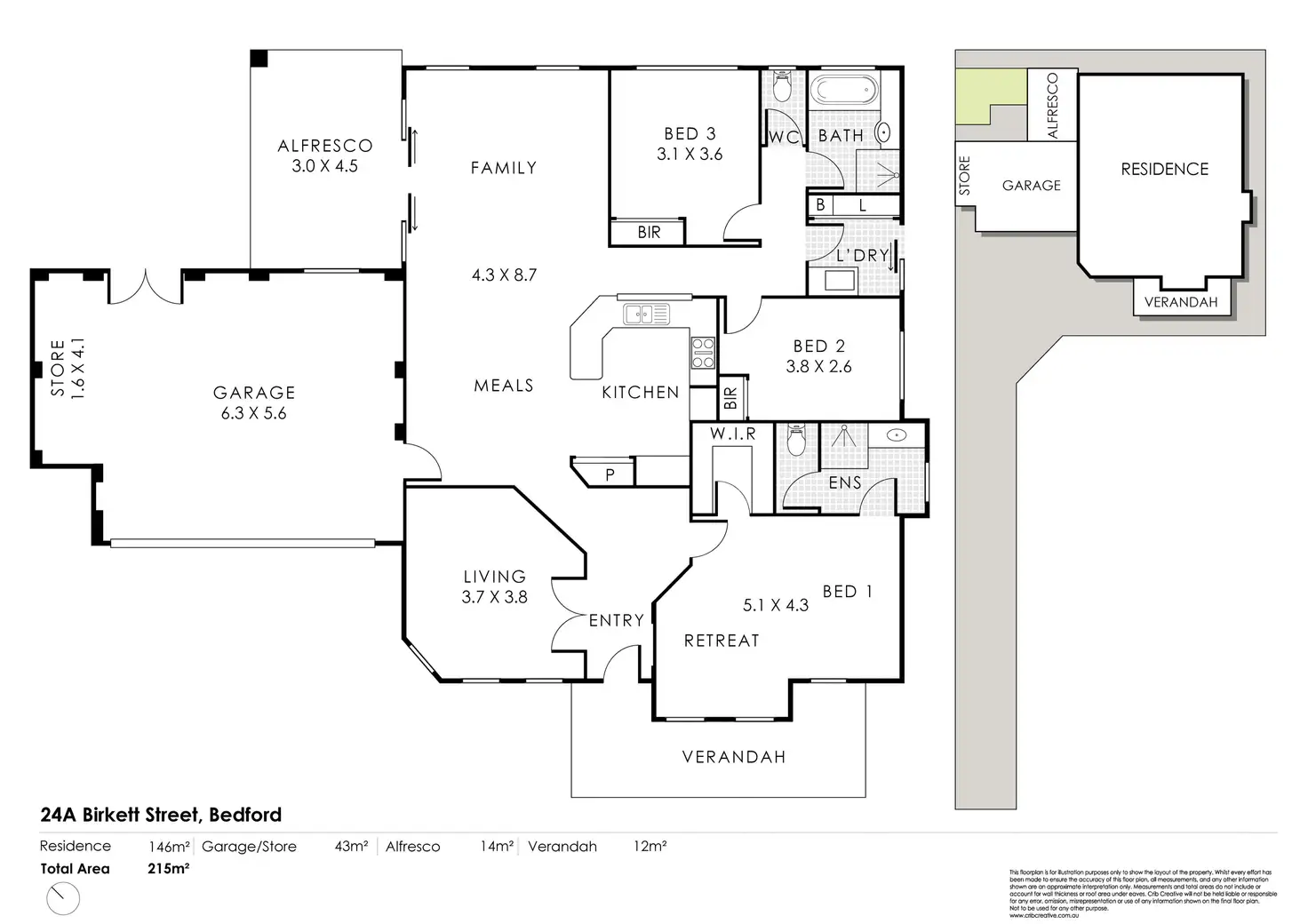 Floorplan of Homely house listing, Address available on request