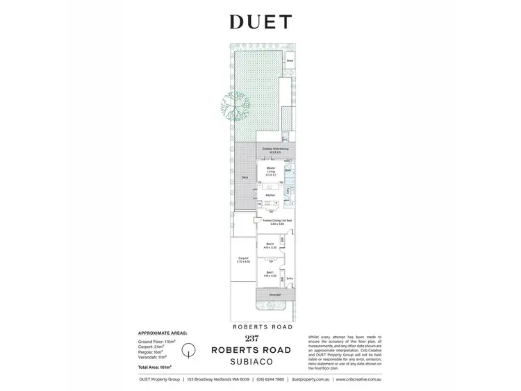 Floorplan of Homely house listing, 237 Roberts Road, Subiaco WA 6008