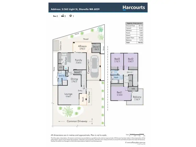 Floorplan of Homely villa listing, 5/362 Light Street, Dianella WA 6059