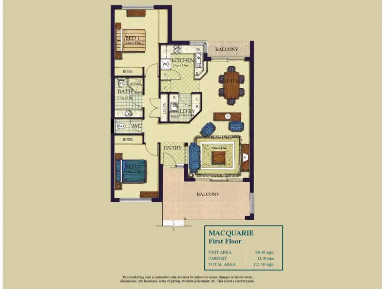 Floorplan of Homely retirement listing, 30/22 Windelya Road, Murdoch WA 6150