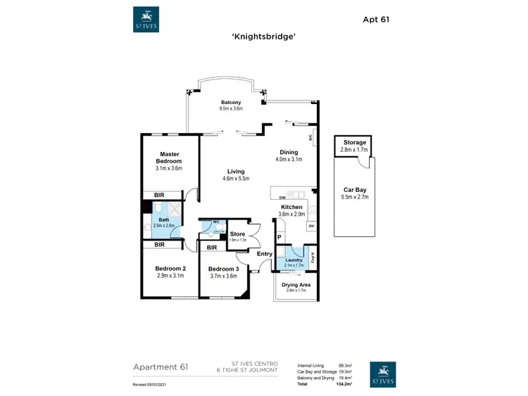 Floorplan of Homely retirement listing, 61/6 Tighe Street, Jolimont WA 6014