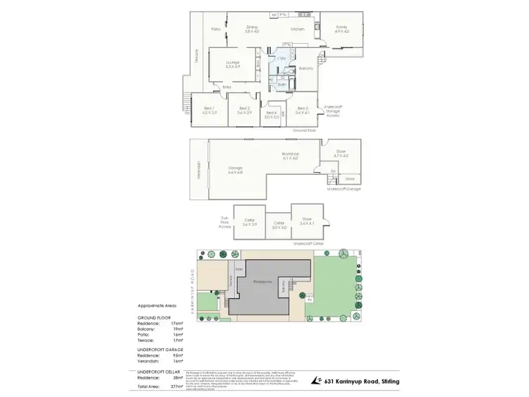 Floorplan of Homely house listing, 631 Karrinyup Road, Stirling WA 6021