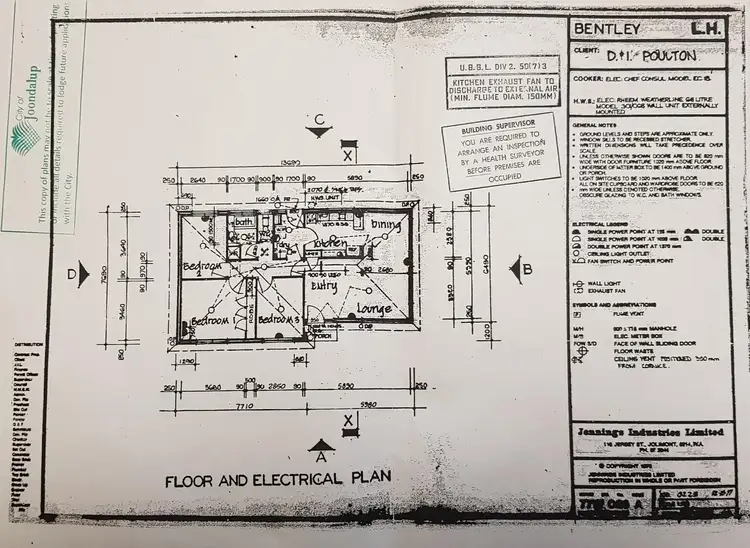 Floorplan of Homely house listing, 11 Ensign Way, Beldon WA 6027