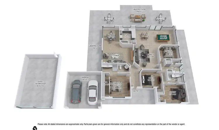 Floorplan of Homely rural property listing, 260 Gosnells Road East, Orange Grove WA 6109