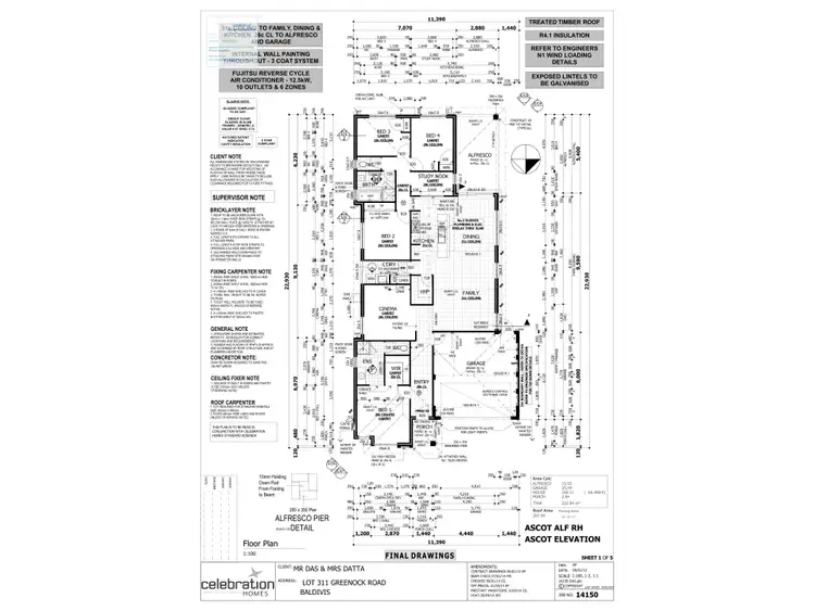 Floorplan of Homely house listing, 18 Greenock Road, Baldivis WA 6171