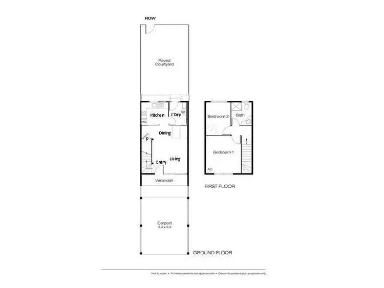 Floorplan of Homely townhouse listing, 4/52 Samson Street, White Gum Valley WA 6162