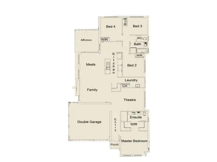 Floorplan of Homely house listing, 84 Bridgewater Boulevard, Erskine WA 6210