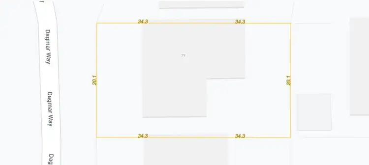 Floorplan of Homely house listing, 29 Dagmar Way, Swan View WA 6056