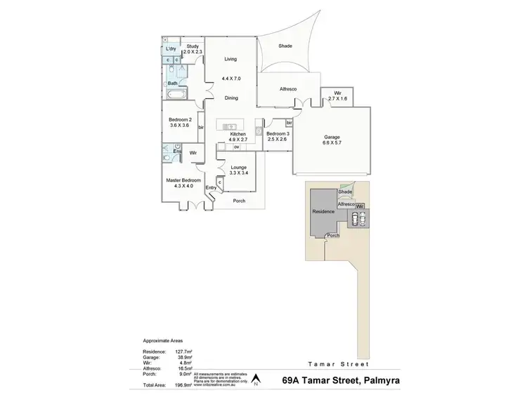 Floorplan of Homely house listing, 69A Tamar Street, Palmyra WA 6157