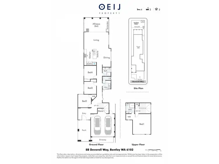 Floorplan of Homely house listing, 8B Deverell Way, Bentley WA 6102