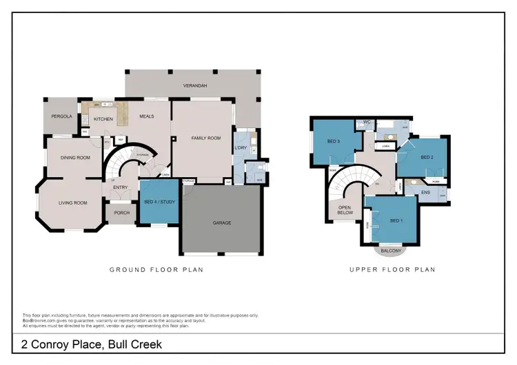 Floorplan of Homely house listing, 2 Conroy Place, Bull Creek WA 6149
