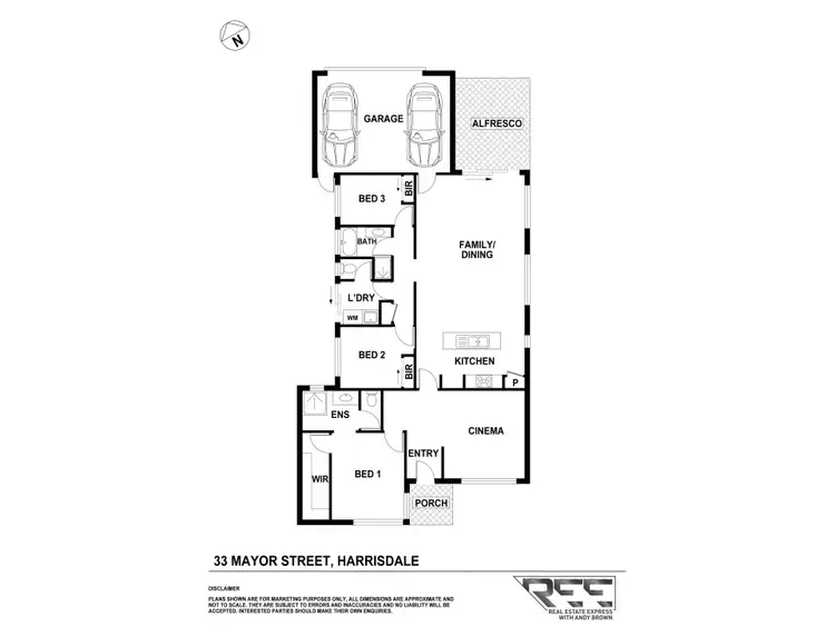 Floorplan of Homely house listing, 33 Mayor Street, Harrisdale WA 6112
