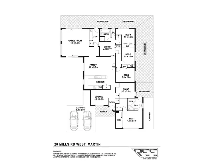 Floorplan of Homely house listing, 20 Mills Road West, Martin WA 6110