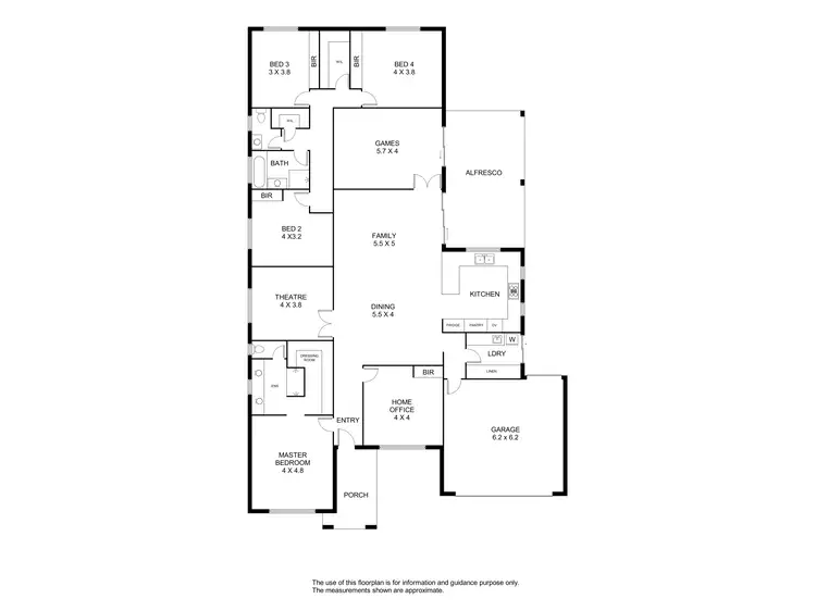 Floorplan of Homely house listing, 21 Ensign Drive, Swan View WA 6056