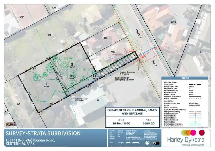 Floorplan of Homely land listing, 49a Pioneer Road, Centennial Park WA 6330