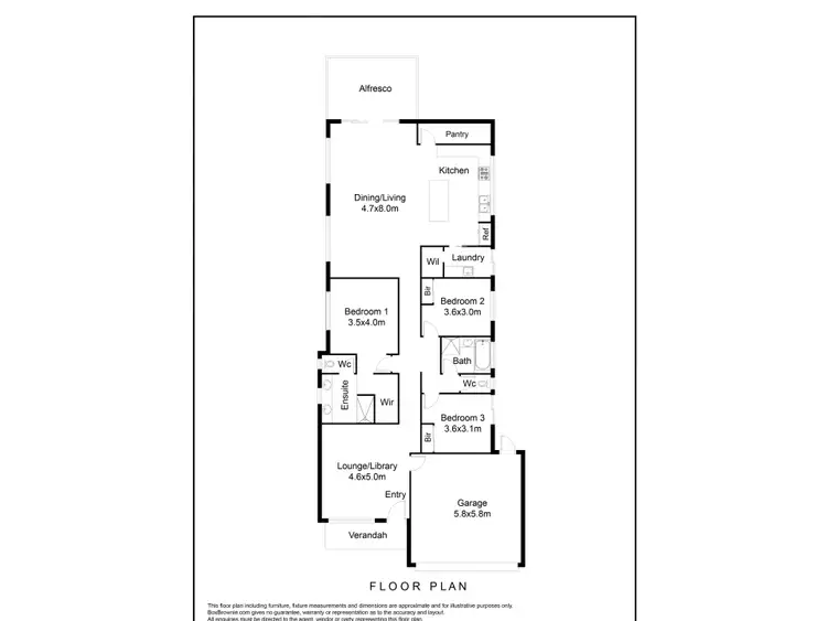 Floorplan of Homely house listing, 55 Solomon Street, Mosman Park WA 6012